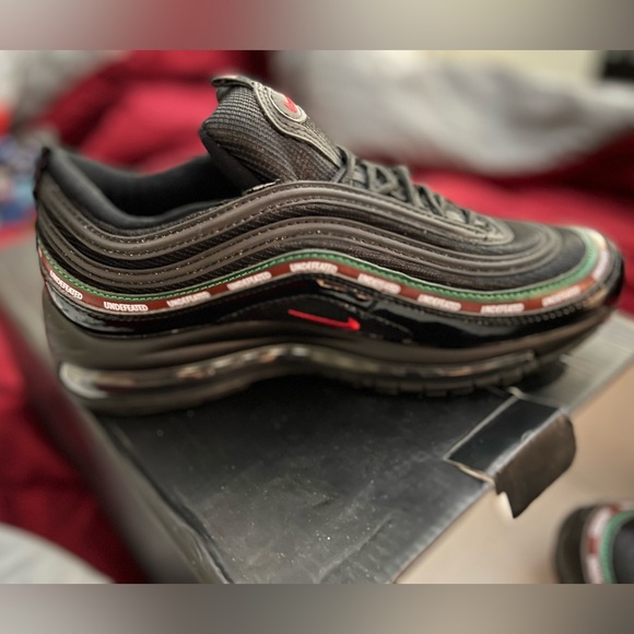 Gucci stripes Nike air max undefeated 97, size 8 womens - Picture 2 of 5